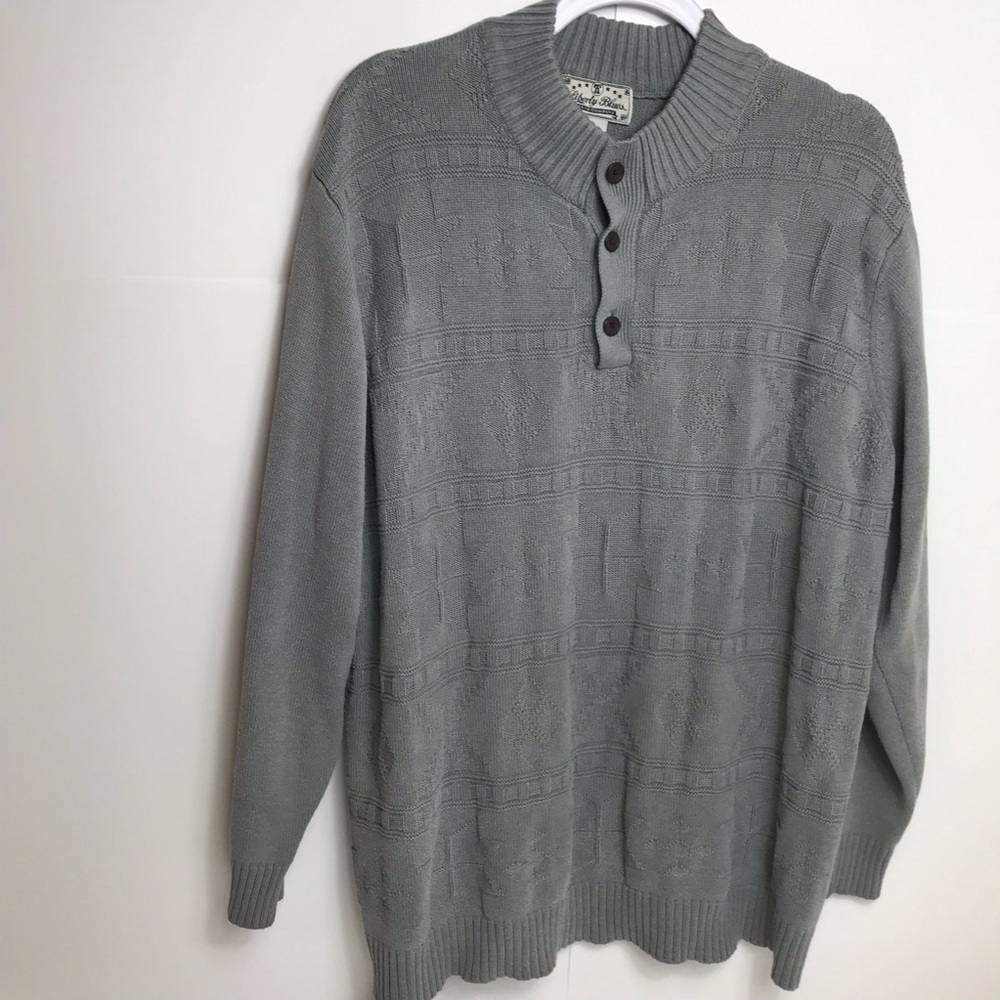 Liberty blues vintage snowflake sweater